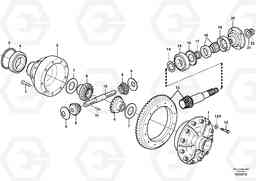 36422 Differential carrier L50E BRAZIL, S/N 71001 -, Volvo Construction Equipment