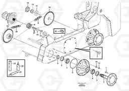 40302 Drivetrain components MC110B S/N 71000 -, Volvo Construction Equipment