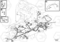 85922 Cable harnesses, front A40E, Volvo Construction Equipment