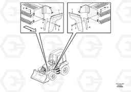 44392 Fender, front BL61PLUS S/N 10287 -, Volvo Construction Equipment