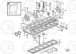 24233 Cylinder head L150E S/N 10002 - 11594, Volvo Construction Equipment