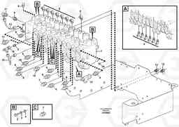 102093 Valve body with fitting parts BL70 S/N 11489 -, Volvo Construction Equipment