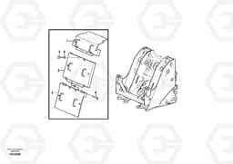 85666 Protecting plates L180F HL HIGH-LIFT, Volvo Construction Equipment