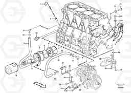 36230 Lubricating oil system ECR88 S/N 14011-, Volvo Construction Equipment