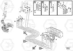 42207 Hydraulic system, excavator BL71 S/N 16827 -, Volvo Construction Equipment