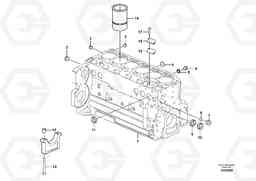 52290 Cylinder block EW230C, Volvo Construction Equipment