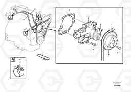 18902 Water pump ECR88 S/N 14011-, Volvo Construction Equipment