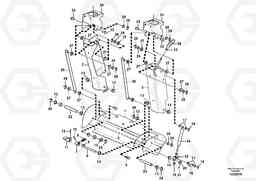 83659 Links with fitting parts BL70 S/N 11489 -, Volvo Construction Equipment