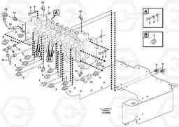102147 Valve body with fitting parts BL71 S/N 16827 -, Volvo Construction Equipment