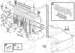 102541 Valve body with fitting parts BL71 S/N 16827 -, Volvo Construction Equipment