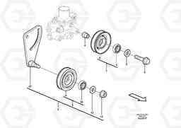 19239 Belt transmission ECR88 S/N 14011-, Volvo Construction Equipment