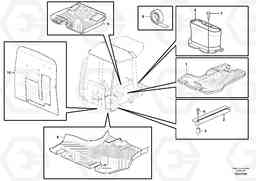 45692 Interior components BL71 S/N 16827 -, Volvo Construction Equipment