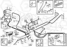 72860 Central lubrication with fitting parts. B1 L60F, Volvo Construction Equipment