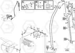 106212 Hydraulic attachment bracket digger BL70 S/N 11489 -, Volvo Construction Equipment