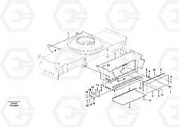 36370 Foot step EW230C, Volvo Construction Equipment