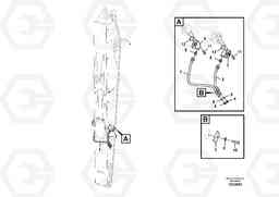 41842 Working hydraulic, slope and rotator on dipper arm EW230C, Volvo Construction Equipment