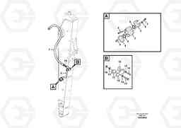 94852 Hammer Return Line EW210C, Volvo Construction Equipment