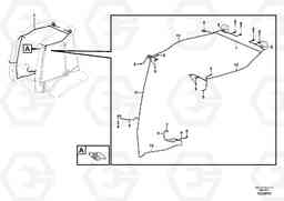 66136 Cable Harness cab int. roof BL70 S/N 11489 -, Volvo Construction Equipment