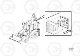 46367 Lighting, rear BL71PLUS S/N 10495 -, Volvo Construction Equipment