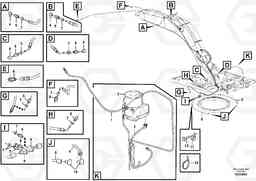 91072 Automatic lubrication system, boom EW210C, Volvo Construction Equipment