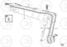 86678 X1 Lines adjustable boom EW210C, Volvo Construction Equipment