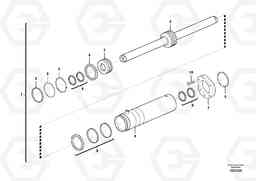 88144 Steering cylinder EW210C, Volvo Construction Equipment