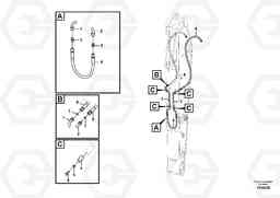 50252 X3 Lines arm EW230C, Volvo Construction Equipment