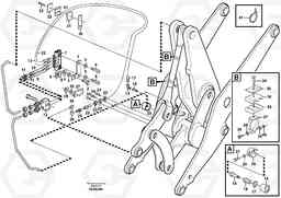 47392 Central lubrication with fitting parts. B3 L70F, Volvo Construction Equipment