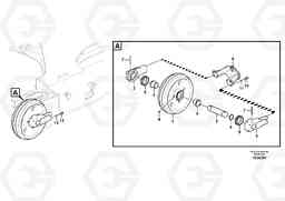 79100 Front idler EC140B, Volvo Construction Equipment