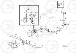 36962 Fuel filling pump with assembling details PL4611, Volvo Construction Equipment