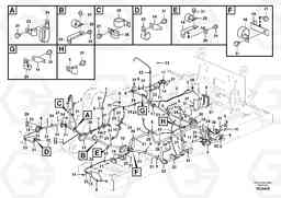 18960 Cable and wire harness, main PL4611, Volvo Construction Equipment