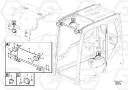 52789 Lighting, front EC700BHR HIGH REACH DEMOLITION, Volvo Construction Equipment