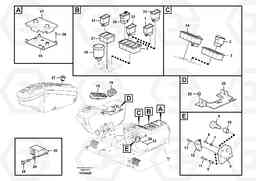 84611 Switch, emergency EC700BHR HIGH REACH DEMOLITION, Volvo Construction Equipment