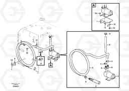 51087 Fuel filling pump with assembling details EC60C, Volvo Construction Equipment