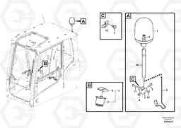 51369 Rotating beacon EC60C, Volvo Construction Equipment