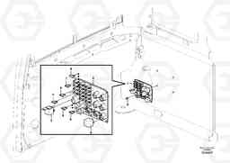 9529 Electrical distribution box EC60C, Volvo Construction Equipment