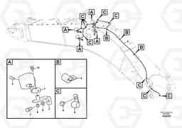 51892 Working lamp on boom EC460B PRIME S/N 15001-/85001-, Volvo Construction Equipment