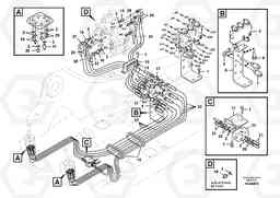 87840 Servo system, control valve to remote control valve EC140B PRIME S/N 15001-, Volvo Construction Equipment