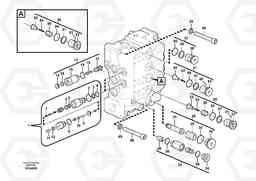 80729 Main control valve FC2924C, Volvo Construction Equipment