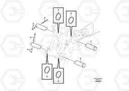 58070 Links to bucket EC330B PRIME S/N 15001-, Volvo Construction Equipment