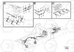 14620 Servo system, control valve to remote control valve pedal EC700BHR HIGH REACH DEMOLITION, Volvo Construction Equipment