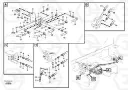 54187 Servo system, control valve to remote control valve pedal EC700BHR HIGH REACH DEMOLITION, Volvo Construction Equipment