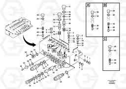 99908 Main control valve ECR58, Volvo Construction Equipment