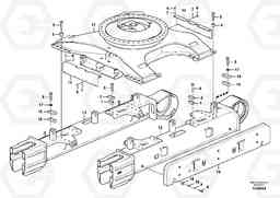81139 Undercarriage Frame, Retractable PL4608, Volvo Construction Equipment