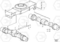 77706 Planet axles with fitting parts EW210C, Volvo Construction Equipment