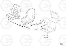 37892 Operator's seat MC80B S/N 71000 -, Volvo Construction Equipment