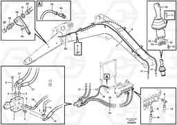 49960 Working hydraulic, dipper arm ECR48C, Volvo Construction Equipment