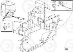 105158 Cab heating installation EC27C, Volvo Construction Equipment