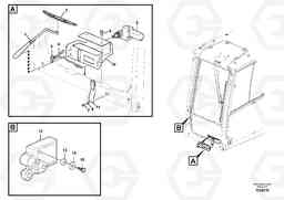 100519 Lower wiper EW210C, Volvo Construction Equipment