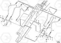 106334 Working hydraulic, dipper arm EC27C, Volvo Construction Equipment